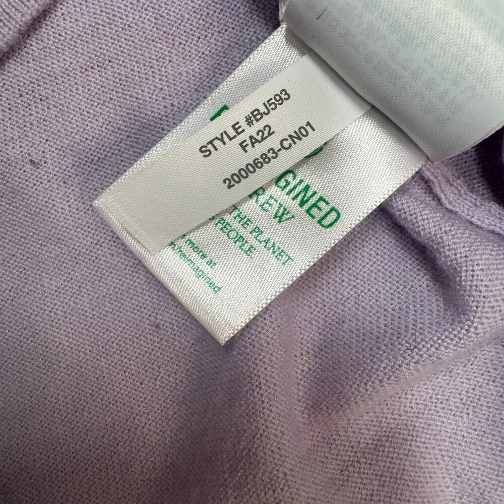 J.Crew Lavender Merino Wool Crewneck Sweater Size S EUC - Picture 5 of 6
